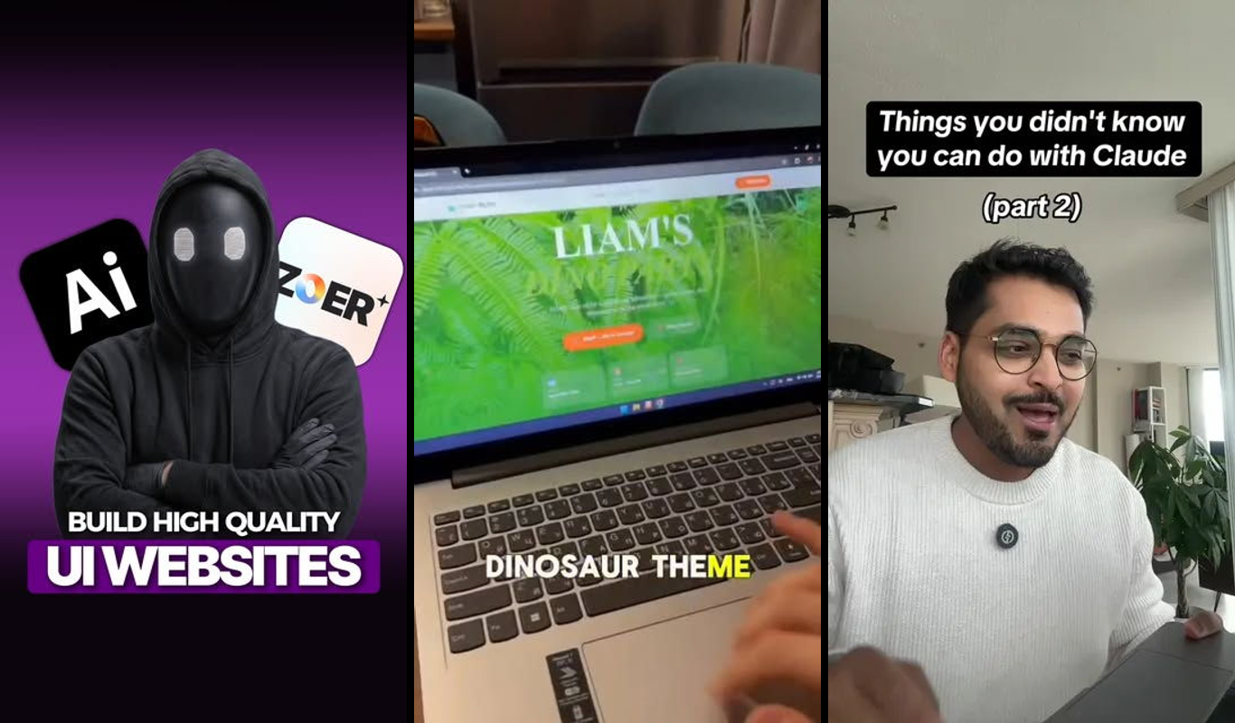 Seven colorful AI tool icons arranged in a grid pattern on a dark tech background with glowing circuit elements