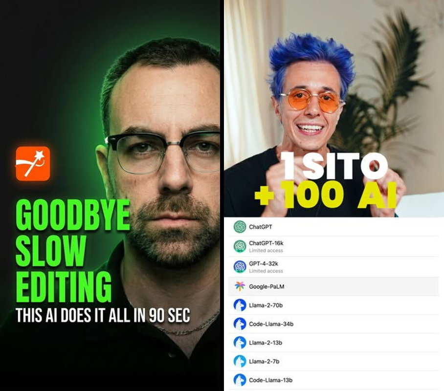 Colorful grid of 5 AI tool icons with spotlight effects highlighting missed opportunities in artificial intelligence